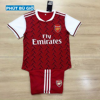 [ẢNH THẬT] Bộ quần áo đá bóng trẻ em, Áo đá banh trẻ em CLB ARSENAL màu ĐỎ cao cấp mẫu mới nhất 2019-2020