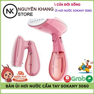 Bàn Ủi - Bàn Là Hơi Nước Cầm Tay Cao Cấp Sokany SK-3060, Nhỏ Gọn, Tiện Dụng, Bảo Hành 12 Tháng
