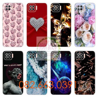 Ốp lưng Oppo A73 dẻo in hinh trái tim siêu dễ thương