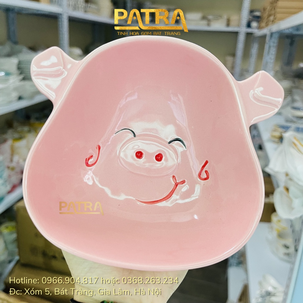 Bộ Bát Sứ Ăn Dặm Cho Bé Kèm Khay, Set Bát Sứ Ăn Dặm Cho Bé Tặng Kèm Thìa Dụng Cụ Ăn Dặm Màu Sắc Đáng Yêu Ngộ Nghĩnh