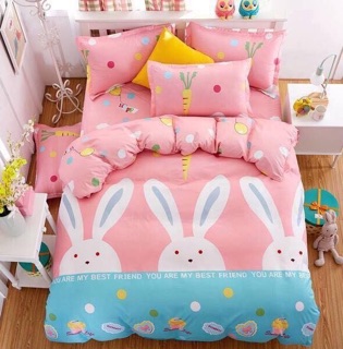 BỘ VỎ CHĂN GA GỐI DOREMON TEM THƯ