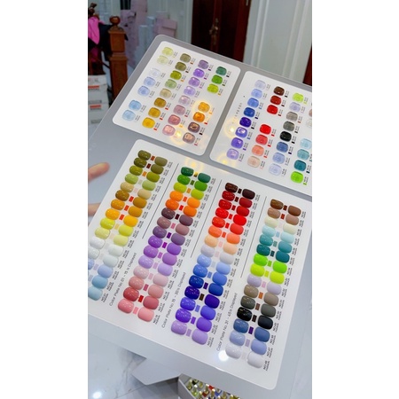 Set sơn gel very good nail 60 màu , set sơn gel , sơn hàn quốc ( hàng chuẩn cty Fullbox hồng Tặng BẢNG MÀU + Base Top )