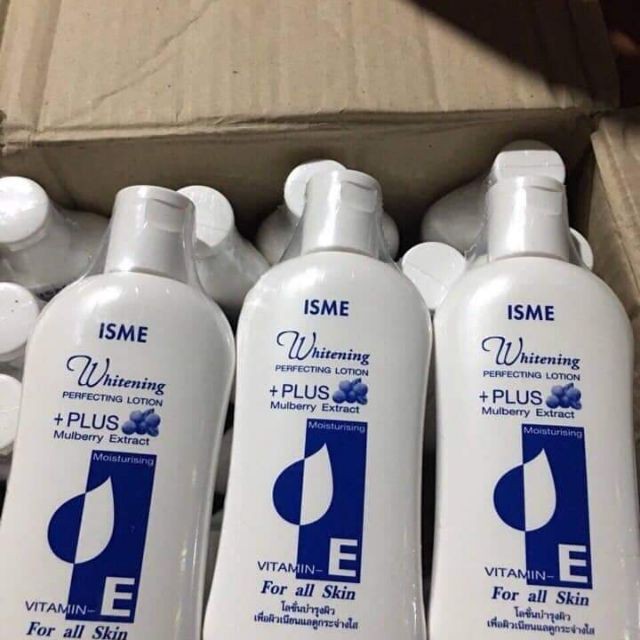 Lotion Dưỡng Thể Trắng Da ISME Whitening Plus Thái Lan