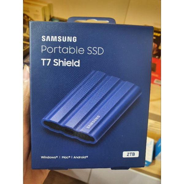 Ổ cứng di động SSD 1TB / 2TB Samsung T7 Shield  - Bảo hành 36 tháng