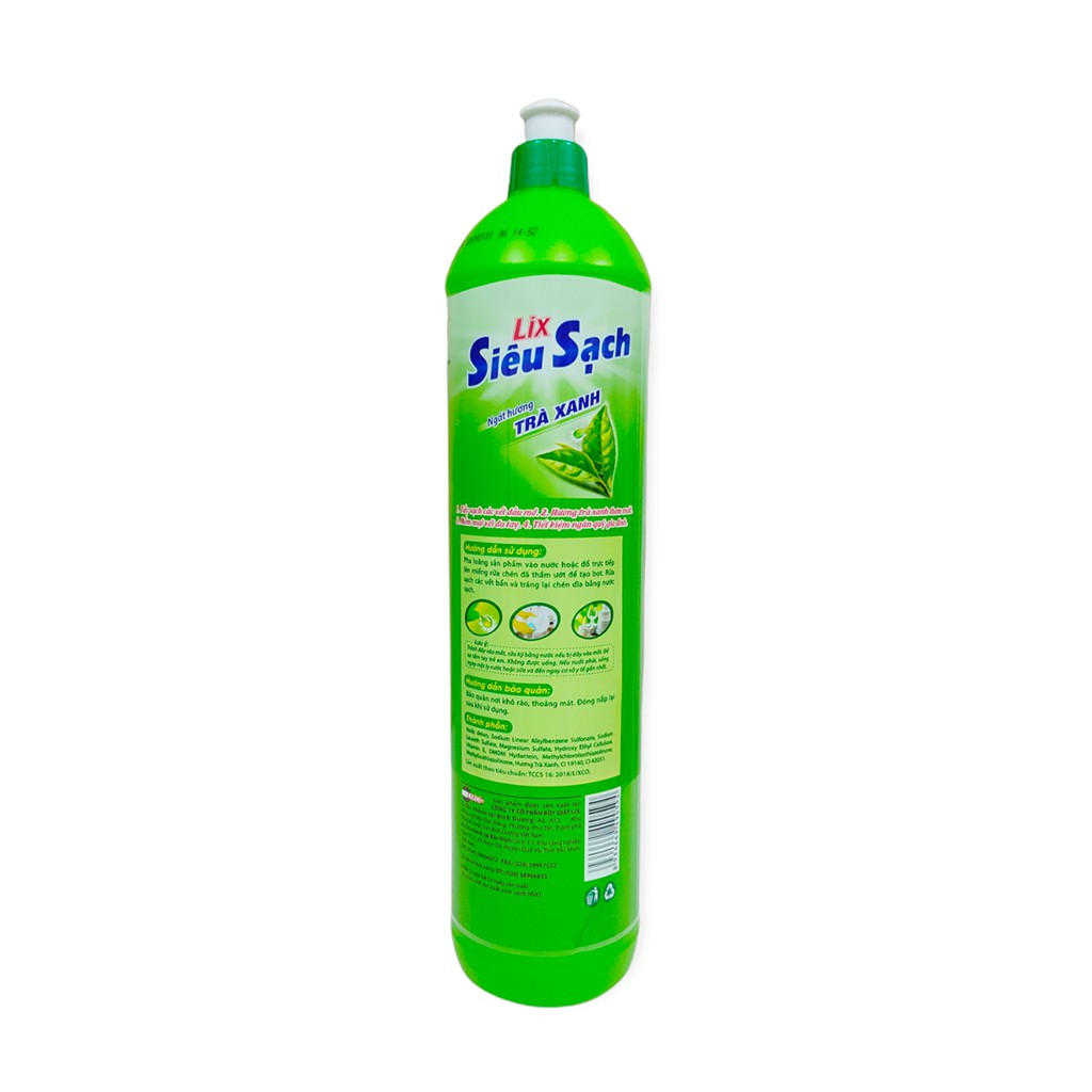 Nước Rửa Chén LIX Siêu Sạch Hương Chanh 750g / 800g