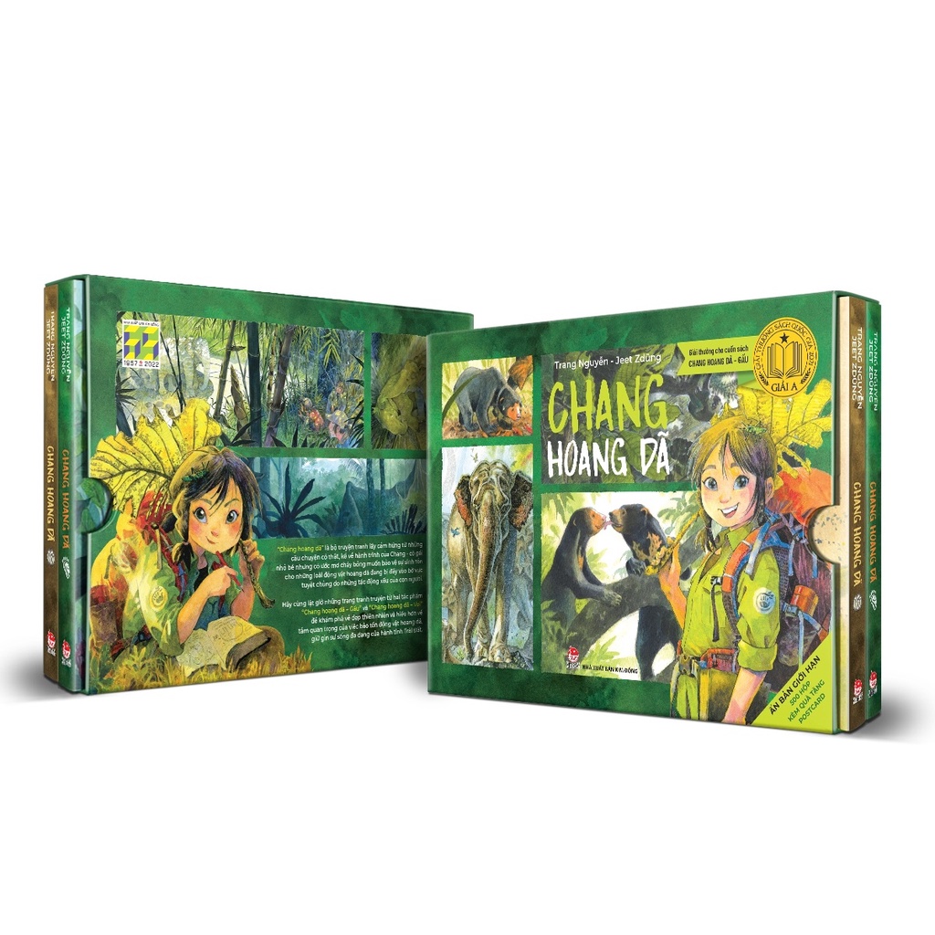 Sách Boxset Chang Hoang Dã (Bộ 2 Quyển) - Bản Đặc Biệt - Tặng Kèm Bộ 5 Postcard