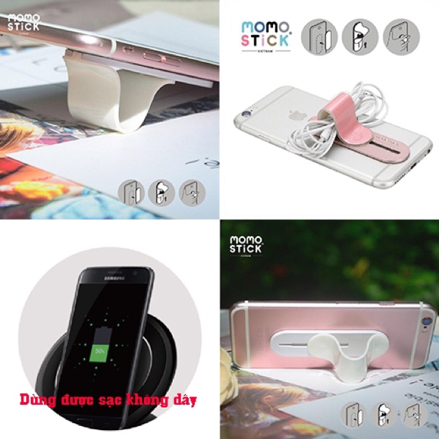 Giá Đỡ ĐT Đa Năng 7 in 1 Momostick Chính Hãng_Bảo Hành Trọn Đời_móc giữ điện thoại trên xe hơi, đế đỡ điện thoại_funny | BigBuy360 - bigbuy360.vn