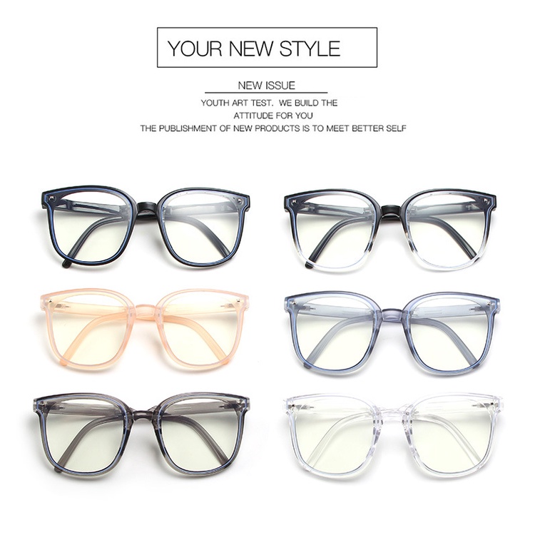 Mắt Kính Chống Bức Xạ Ánh Sáng Xanh Thời Trang Cho Nam Và Nữ