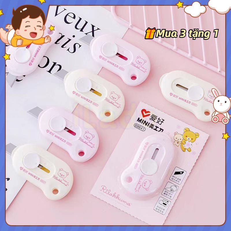 ⭐ iLado ⭐ 【1 PC】 dao rọc giấy dạng chân mèo bút mini unbox tự động thu nhỏ sự an toàn đồ cắt giấy dụng cụ cắt giấy đồ dùng học tập dụng cụ học tập dụng cụ học tập dễ thương