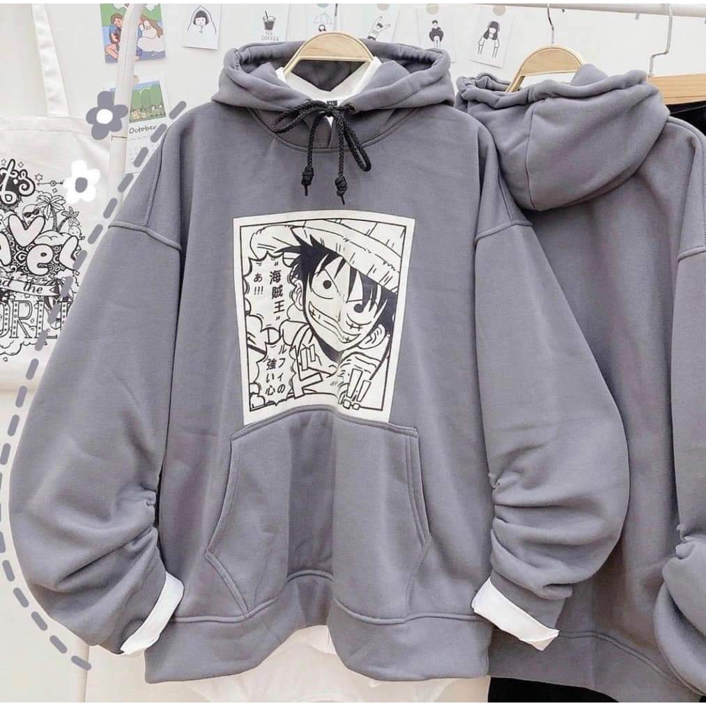 ÁO HOODIE LUFFY COMIC