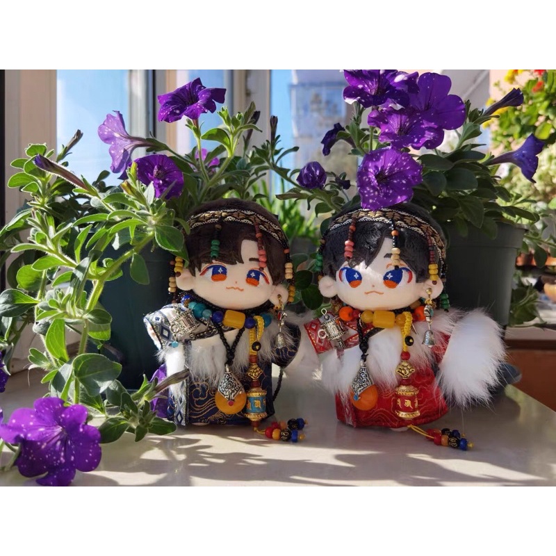 Outfit 15,20cm Chuba Áo Choàng Tây Tạng Set 8 Món