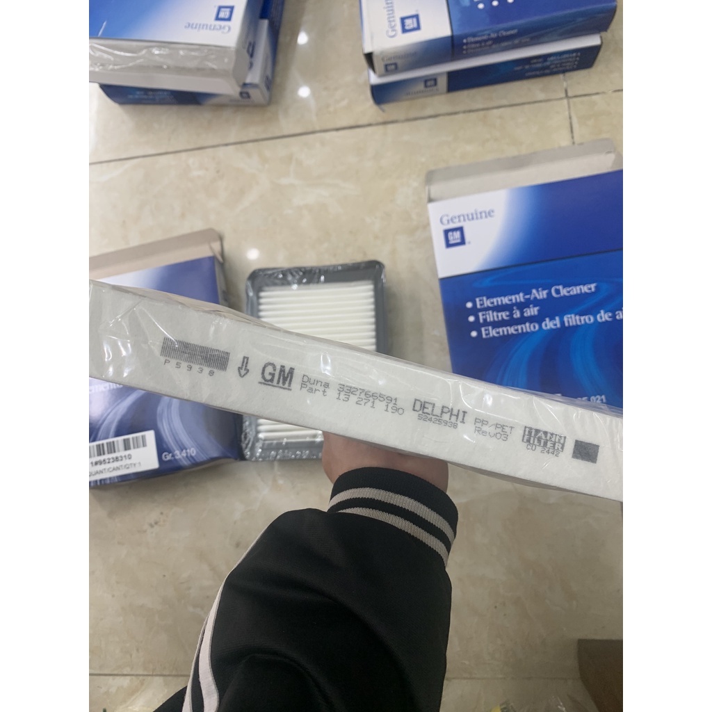 Combo lọc điều hòa( lọc lạnh), Lọc gió động cơ &amp; lọc nhớt *VinFast Fadil, Spark(2018-2021)
