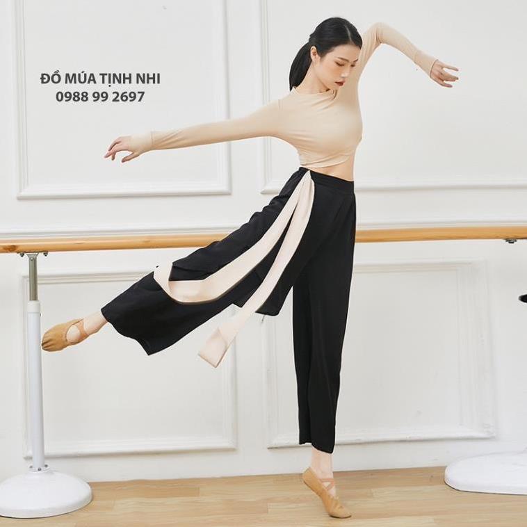 Quần tập múa đương đại, múa cổ trang, yoga ống rộng  - Đồ Múa Tố Uyên