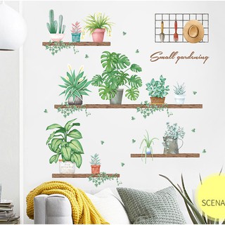 Decal dán tường Vườn cây