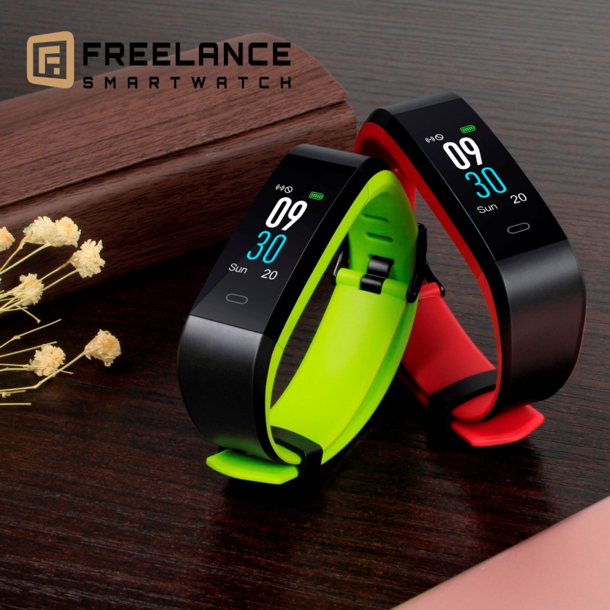 FREELANCE ID115 Plus Color HR Vòng đeo tay thông minh thời trang, điều khiển máy ảnh dây 2 màu, theo dõi vận động