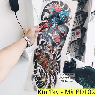Hình Xăm Bít Tay Cá Chép ED102