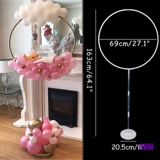 Khung tròn 163x73cm giữ bong bóng trang trí tiệc cưới