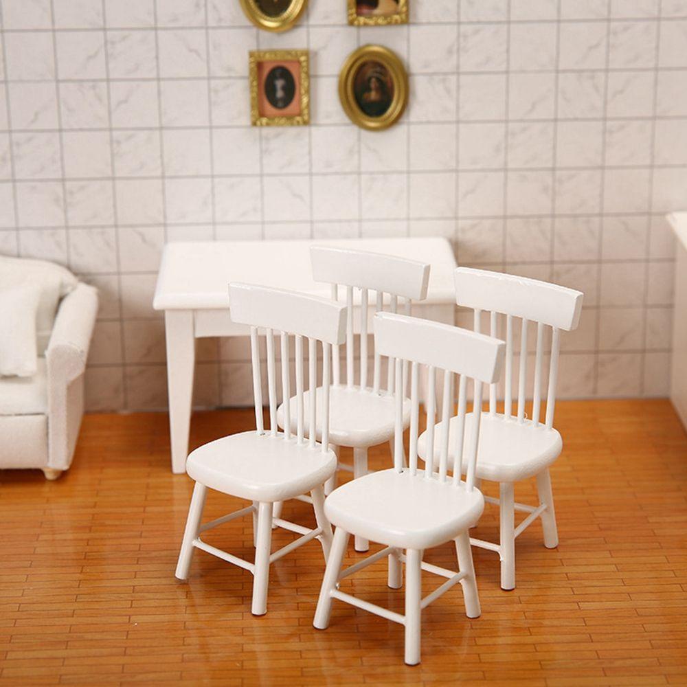 Mô Hình Bàn Ghế Gỗ Mini 9 Kiểu Trang Trí Nhà Búp Bê Tỷ Lệ 1/12