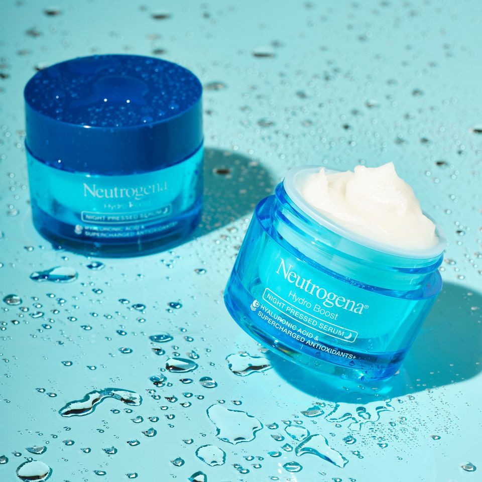 neutrogena hydro boost night pressed serum
