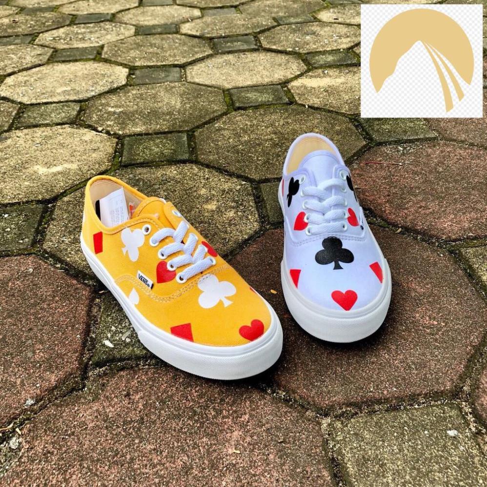 👪 Giày Vans classic họa tiết tú lơ khơ 👪