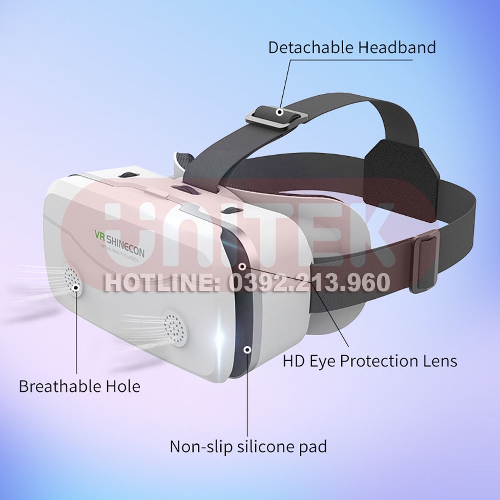 Kính Thực Tế Ảo 3D VR Shinecon G15 Dành Cho Điện Thoại Thông Minh 4.7-7.2 Inch