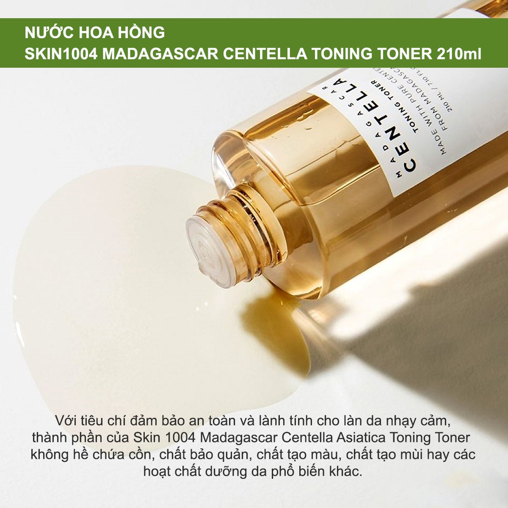 Nước Hoa Hồng Skin1004 Madagascar Centella Toning Toner 210ml