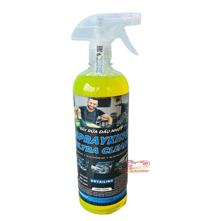Sprayking Chai Tẩy Rửa Dầu Nhớt lâu Ngày 1 chạm Sáng Bóng chai 1 lít