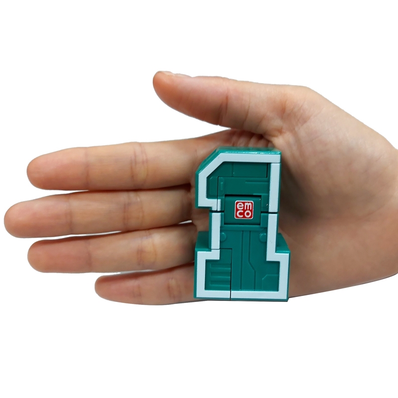 Đồ Chơi Lắp Ráp Robot Đại Chiến Hình Số Emco 6899 Series 2 - Số 1