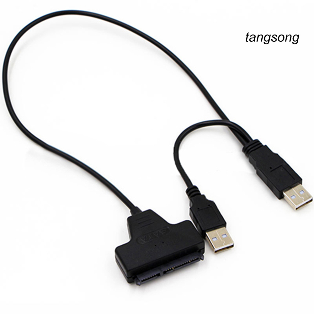 Dây Cáp Chuyển Đổi Ts-Usb 2.0 Sang Sata 22pin Cho Ổ Cứng 2.5 Inch