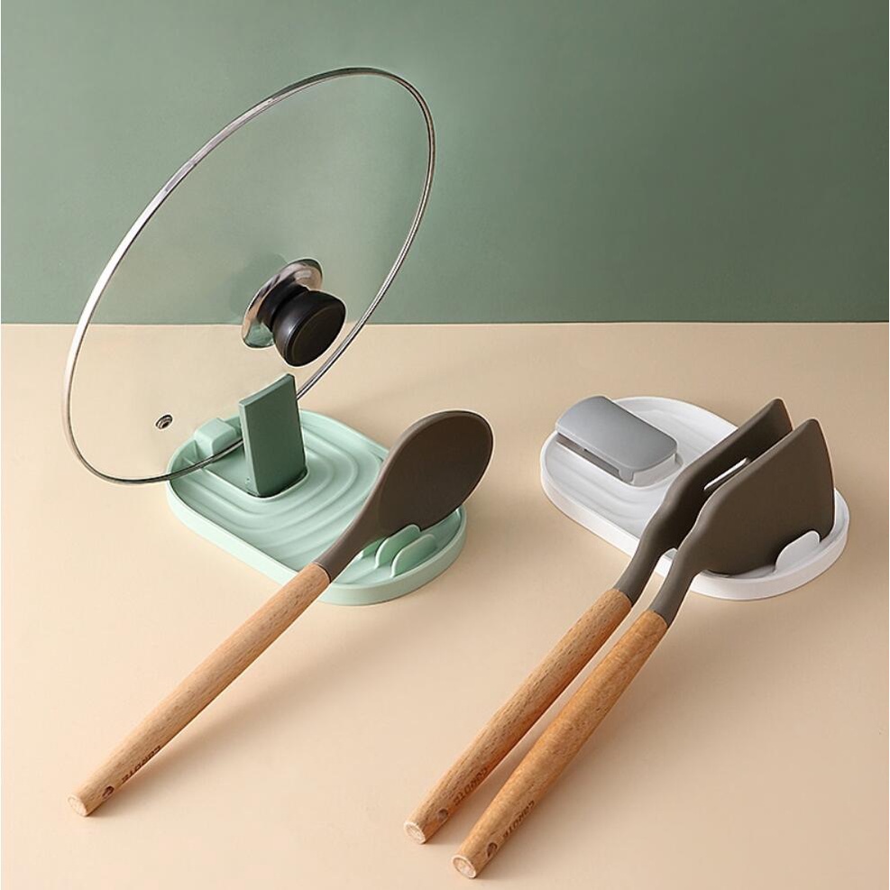 BUMARL Foldable Organizer Spoon Chopsticks Pot Lid Knife Holder Kitchenware Cooking Tools Heat-resistant Multi-function Rack