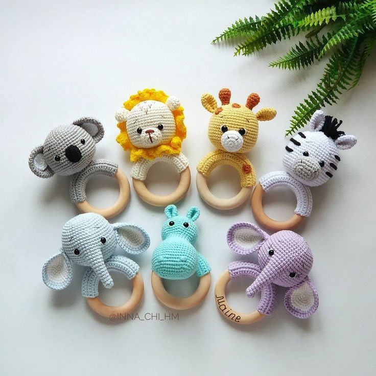 Vòng gỗ làm lục lạc, đồ chơi cho bé