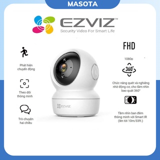 Camera wifi trong nhà Ezviz C6N TY2 TY1 quay 360 độ 2MP Full HD 1080p bảo hành 24 tháng