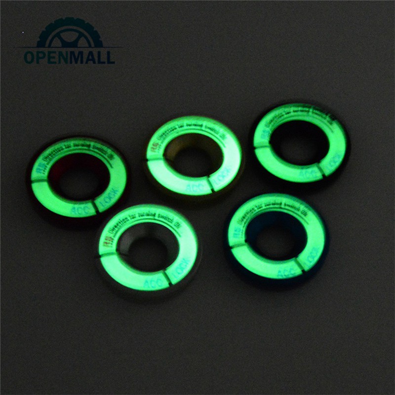 Miếng dán dạ quang trang trí công tắc điện xe ô tô độc đáo