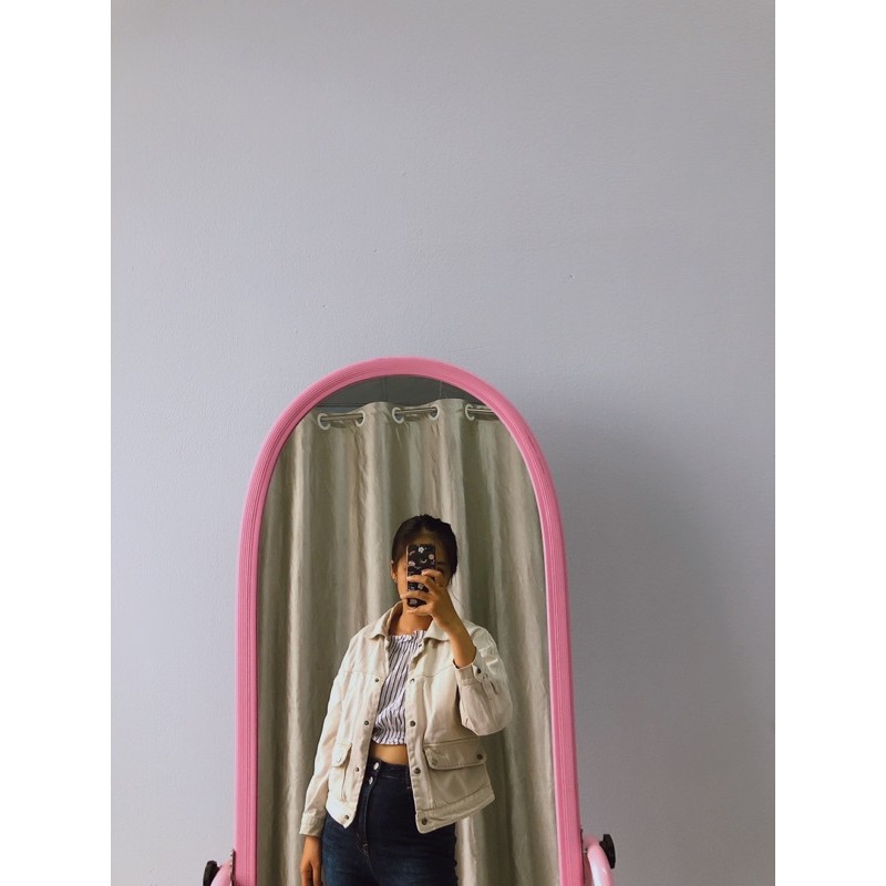 Áo khoác kaki nâu si tuyển