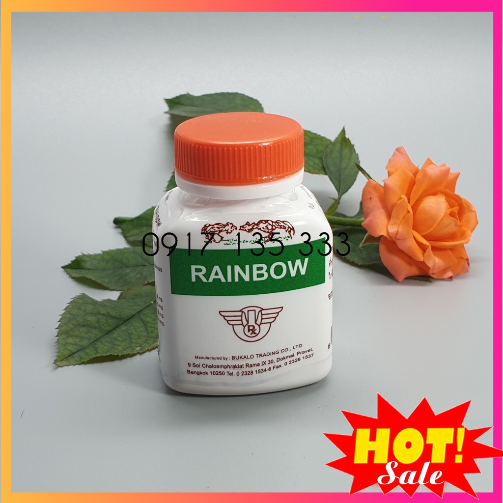 Thuốc Nuôi Tăng Cơ Cho Gà Đá RainBow, Lọ 100 Viên
