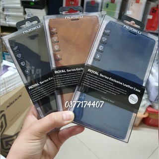 Bao da Nuoku dạng ví cho Samsung Note 9, Note 10 Plus, Note 20, Note 20 Ultra siêu tiện chính hãng