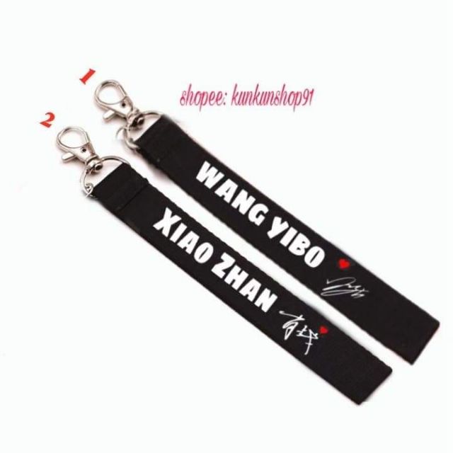 [ CÓ ẢNH THẬT] Name Tag Tiêu Chiến &amp; Vương Nhất Bác( Ziao Zhan &amp; Wang Yibo) Có Chữ Ký