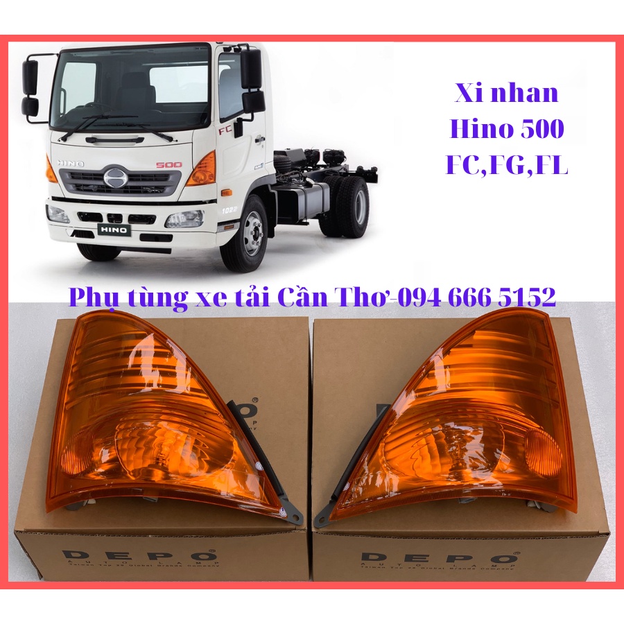 Đèn xi nhan Hino 500 E2: FC,FG,FL,Hino 500 FC E4-Hàng DEPO Đài Loan cao cấp