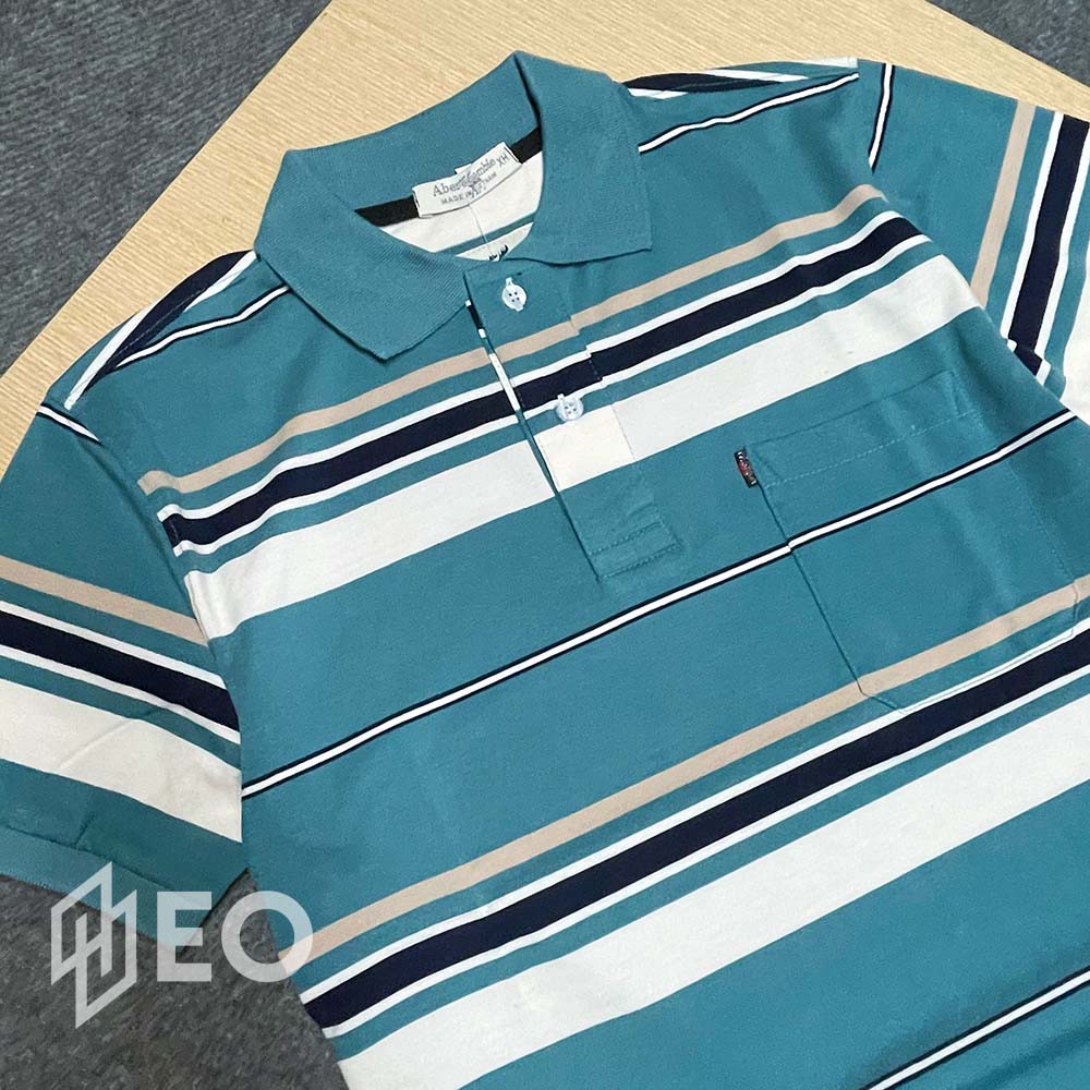 Áo Thun Nam Trung Niên ZEO Cổ Bẻ Cao Cấp Form Rộng Rãi