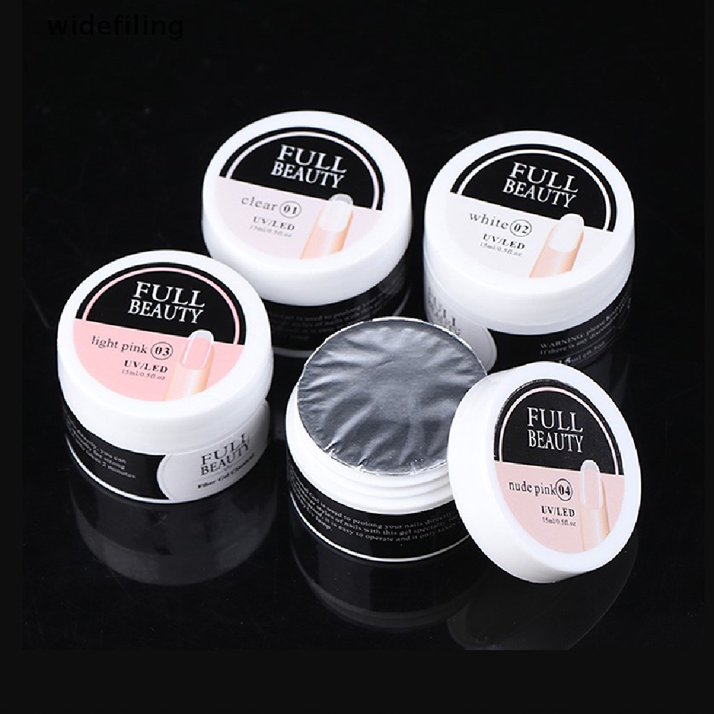 Gel nối dài móng tay trong suốt nhanh chóng 15ml<br>