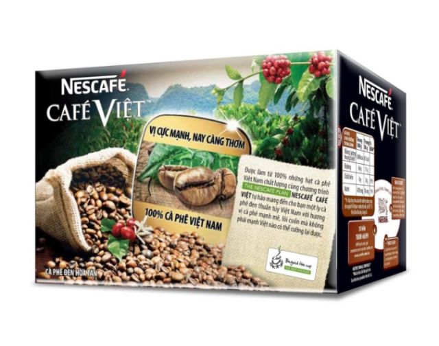 Nescafé Café Việt Cà Phê Đen Đá