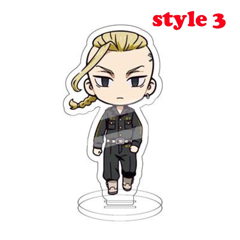 Mô Hình Nhân Vật Phim Hoạt Hình Anime Tokyo Revengers Bằng Acrylic 8 Mẫu Tùy Chọn