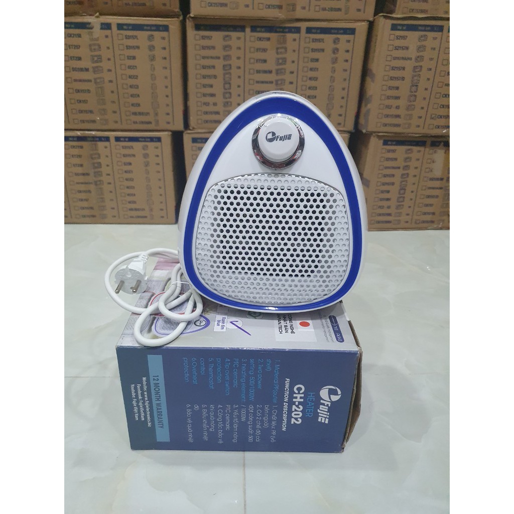 Quạt sưởi gốm Ceramic Mini FujiE CH-202
