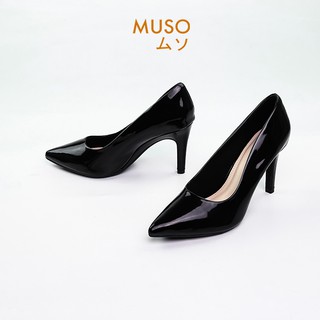 Giày Cao Gót AMI Mũi Nhọn Cao 9cm Kiểu Dáng Basic