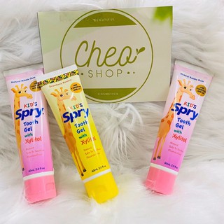Kem đánh răng Spry 60ml cho bé Mỹ