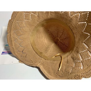 nón cói rộng vành nơ - nc70