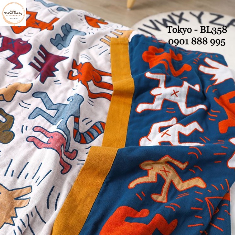 S103_Chăn Thu Xô Organic Cotton Dòng Cao Cấp