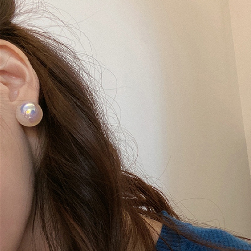 Bông Tai Đính Ngọc Trai Nhân Tạo Thời Trang Dành Cho Nữ