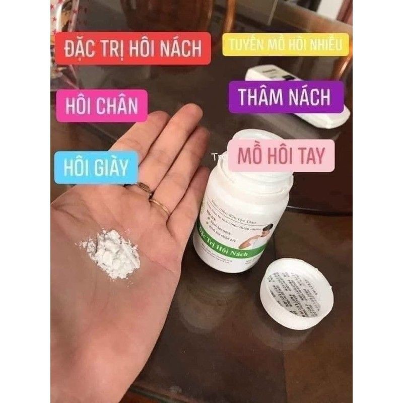 Hôi Nách,Hôi Chân dứt điểm