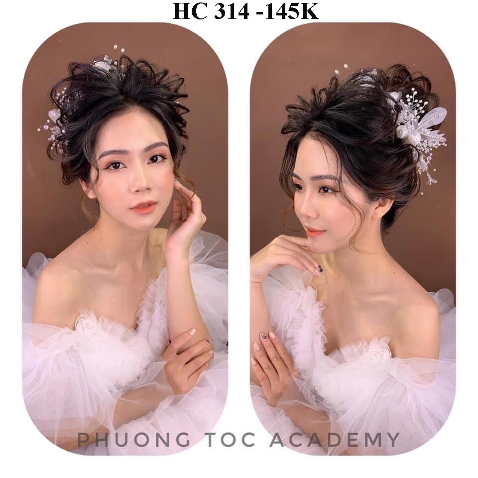 Phụ kiện cưới,cài tóc handmade, hoa cài cô dâu siêu xinh